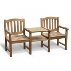 Ascot Benches | Teak Garden Benches