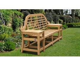 Cheltenham Benches | Decorative Garden Benches | Teak Garden Benches