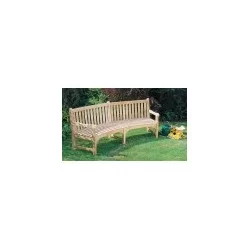Connaught Benches | Teak Curved Garden Benches