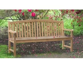 Teak Garden Bench Seats | 4 Seater Garden Benches