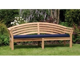 All Weather Garden Benches | 7ft Wide Garden Benches | Teak Wood Bench