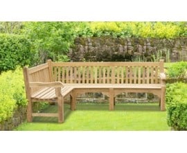 Corner Bench | Corner Garden Bench | Outdoor Corner Bench