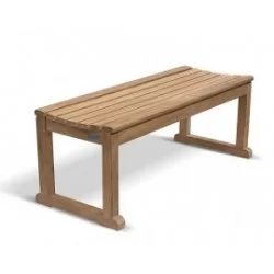 Backless Garden Benches | Teak Backless Benches | Outdoor Sports Bench