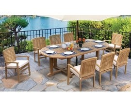 Teak Garden Table and Chairs | Teak Outdoor Dining Sets