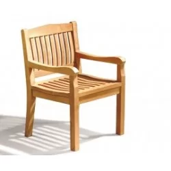 HIlgrove Chairs | Teak Garden Chairs | Outdoor Dining Chairs