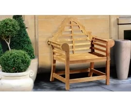 Lutyens-Style Chairs | Teak Accent Chair | Lutyens-Style Garden Chairs