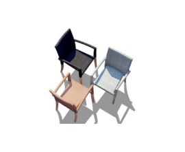 St. Tropez Chairs | All Weather Wicker Chairs | Stacking Chairs