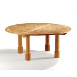 Chunky Garden Tables | Hardwood Garden Tables | Titan Tables