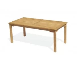 Teak Rectangular Garden Tables | Long Garden Tables | Rectangle Tables