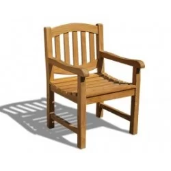 Wooden Armchairs | Teak Garden Armchairs | Outdoor Chairs with Arms