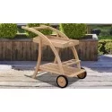 Wooden Serving Trolleys | Garden Serving Trolley | Teak Drinks Trolley