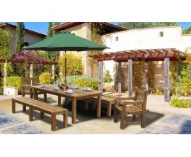 Outside Table and Chairs | Patio Furniture Set | Teak Dining Set