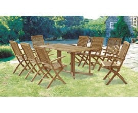 8 Seater Garden Table & Chairs | 8 Seat Garden Furniture | Dining Set