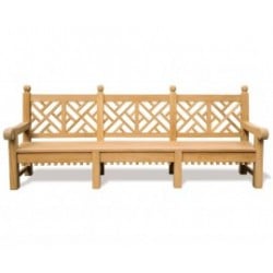 Chinoiserie Styled | Chippendale Benches | Lattice Benches