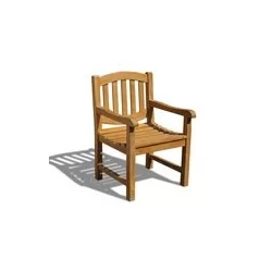 Wooden Outdoor Chairs | Garden Patio Chairs | Teak Garden Chairs