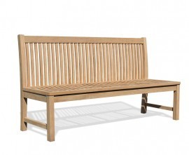 Armless Garden Benches | Armless Teak Benches