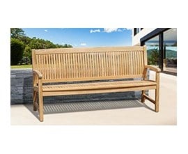 Stanford Benches | Teak Garden Benches | Teak Outdoor Benches