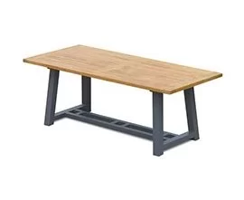 Teak and Metal Outdoor Tables | Outdoor Metal and Wood Tables