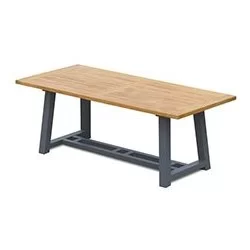 Teak and Metal Outdoor Tables | Outdoor Metal and Wood Tables