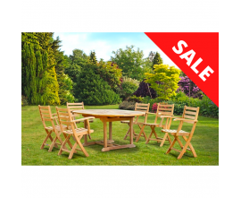 Suffolk Teak Armchairs and Tables | Dining Sets with Suffolk Chairs