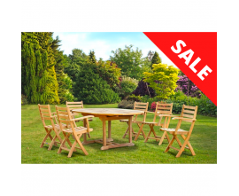 Suffolk Teak Armchairs and Tables | Dining Sets with Suffolk Chairs