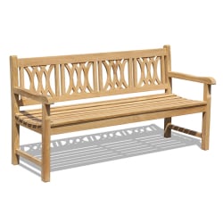 Grosvenor Decorative Teak Benches | Decorative Garden Benches