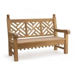 3 Seater Garden Benches | Solid Wood Benches | Outdoor Patio Benches