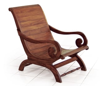 stained teak furniture