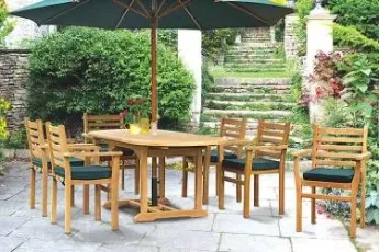 Teak Garden Table and Chair Sets
