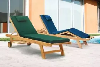 Teak Sun Loungers