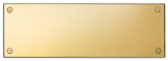 cyan Plaque